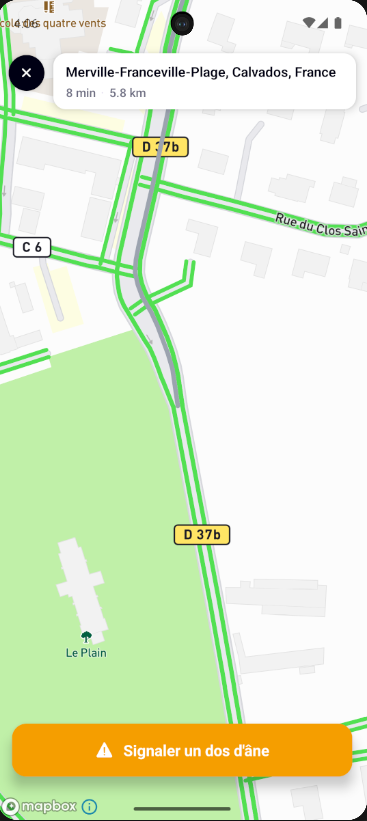 Signaler un dos-d'âne